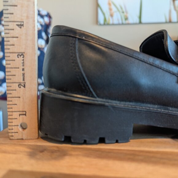 Steve Madden Black Loafers - Picture 9 of 10